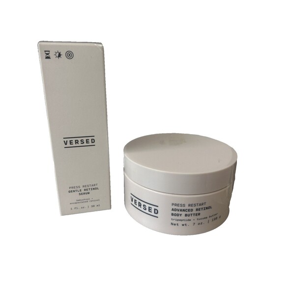 Versed Press Restart Gentle Retinol Face Serum & Advanced Retinol Body Butter - Picture 7 of 7